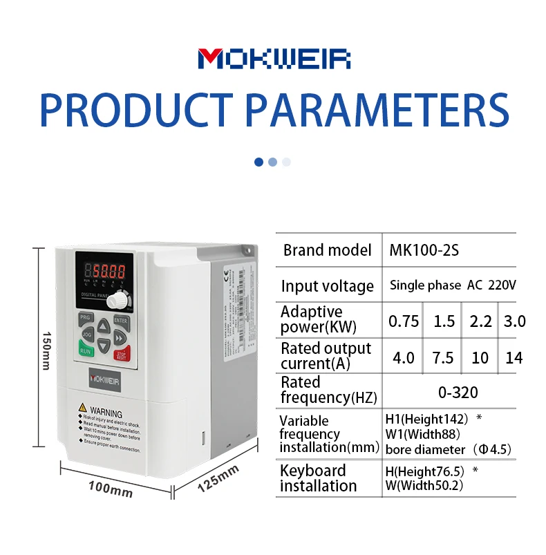 Speed Controllers Regulators, 110v, 0.75kw, 1.5kw, 2.2kw - detail 12