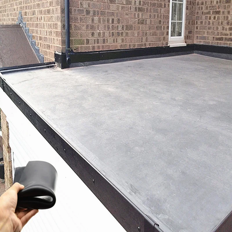 Экономичный авторский дизайн EPDM водонепроницаемый кровельный материал Китай листовые мембраны для системы плоской