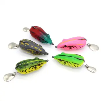 Top Right SFM002 14g 5.5cm Soft Mouse Lure Topwater Lure Artificial Freshwater Silicone Soft Mouse Bait Fishing Lure – Soft Lure – view 2