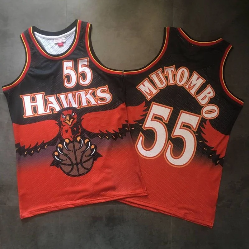 Hawk 55# M&n Retro Eagle Jersey Wholesale Cheap Basketball Youth ...