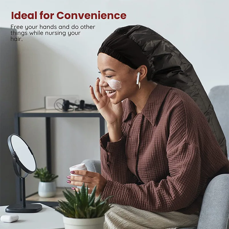 Sliver/pink Steamer Home Hair Dryer Easy Use Soft Salon