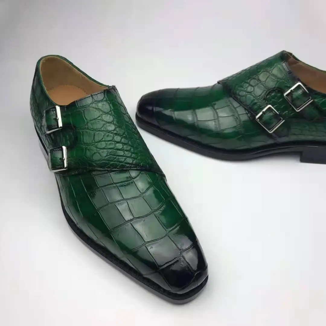 Source Goodyear Welt Genuine Leather Shoes For Pure Crocodile Skin Luxury  Shoes Men Premium Quality Sapato Custom Men Dress Shoes on m.