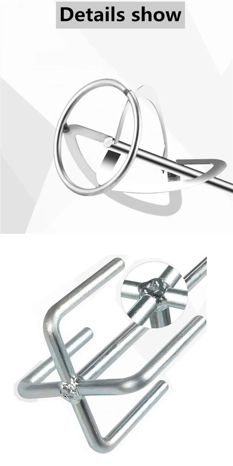 Paint Mixer Paddle For Drill Heavy Duty Plaster And Paint Mixing Paddle