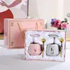Caja de regalo doble rosa Diamond Couple
