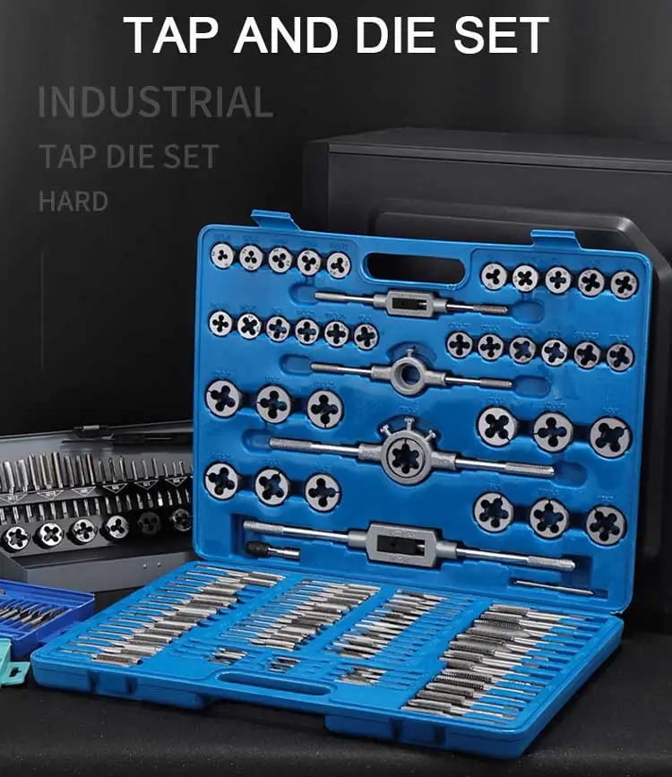 High Quality 60 Pieces Hand Thread Taps Metric And Inch M3 M12 Tap