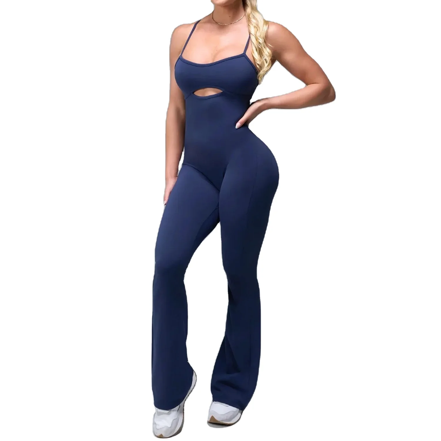 Spaghetti Strap Hip-Lifting Fitness Clothing High-Intensity Running Sports Pilates Seaml detail