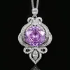 White Gold Roland pendant with Chopin chain