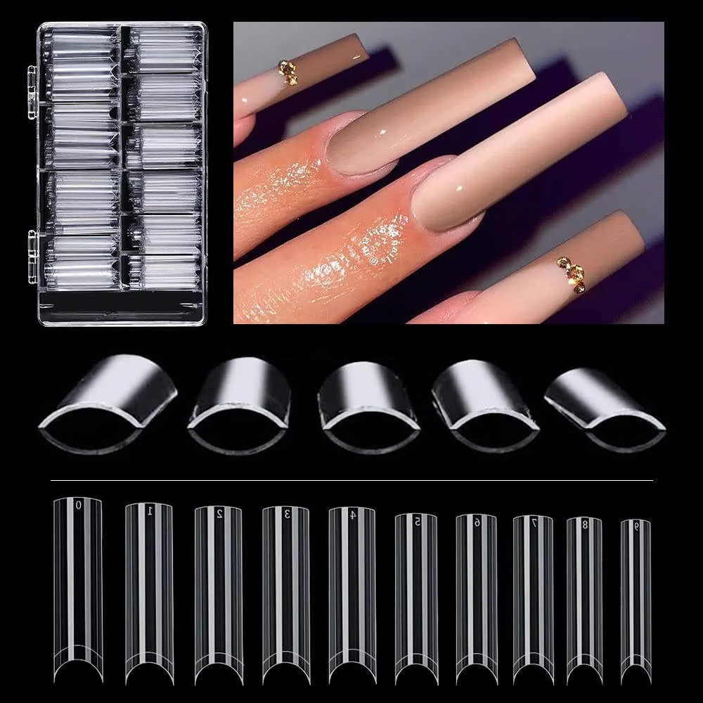 Different Sizes Extra Long Straight Abs Nails Custom Logo Xxxl Square