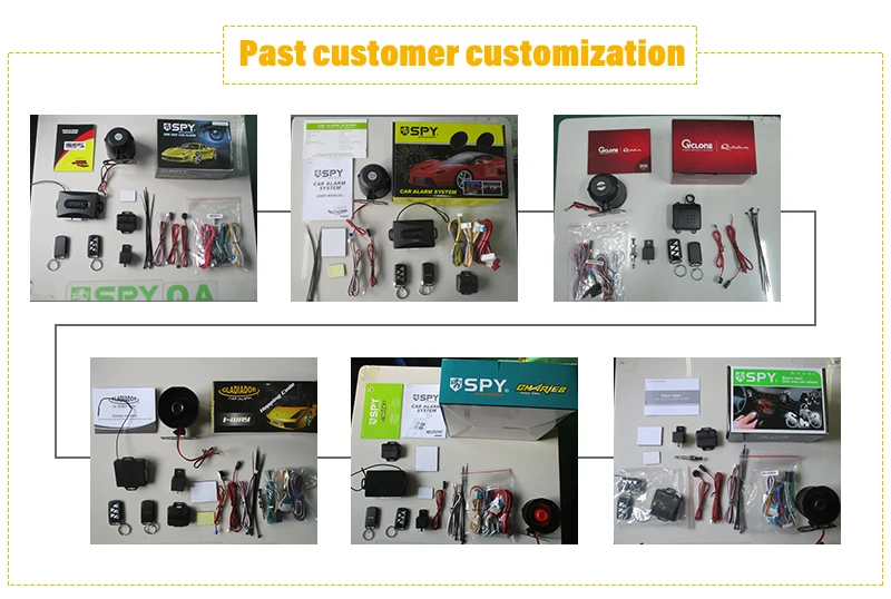 Spy Hot Selling One Way Octopus Car Alarm System Alarms With Smart