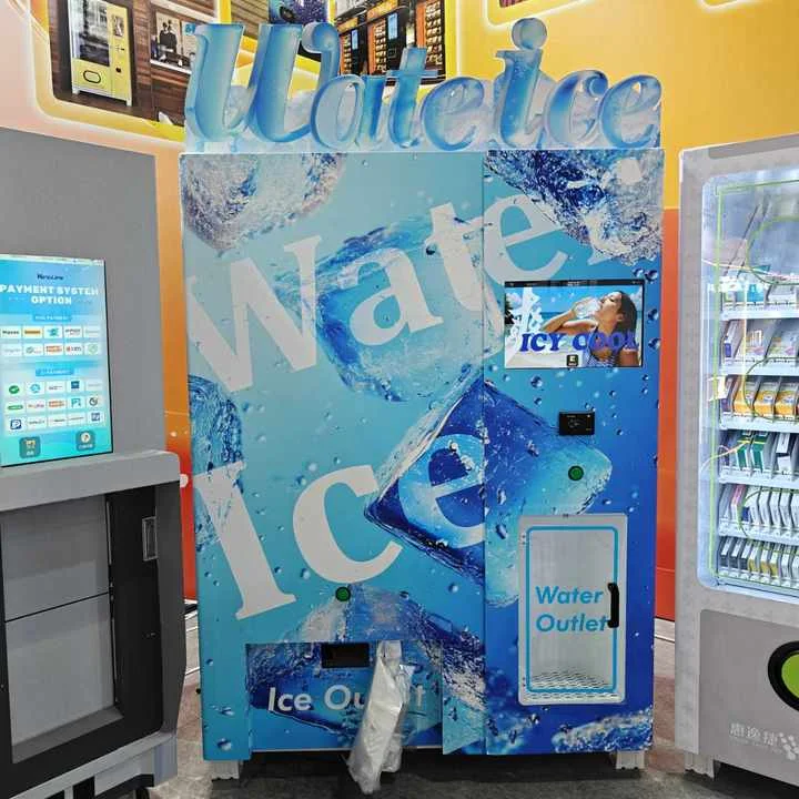 product supplier maquina expendedora de hielo ice and water maker vending machine ice cube vending machine self service business-1