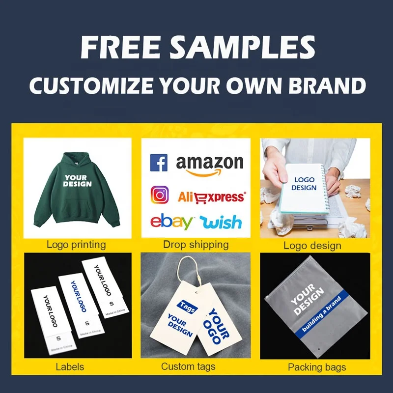 Clothing Manufacturers Custom Unisex High Quality Anti-shrink High Weight  Screen Printing Hoodie