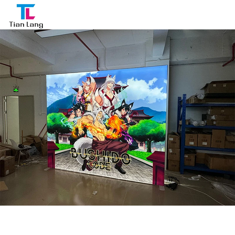 Light Box Exhibition Booth Advertising Exhibition Display Seg Frame Aluminium Profile Light Box Led Advertising Light Box