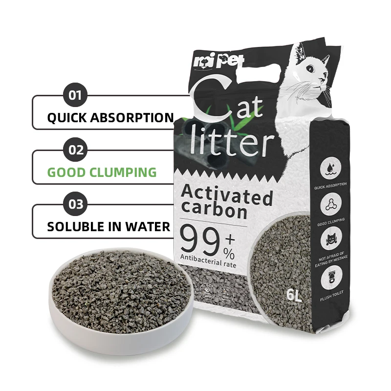 Oem Crush Activated Carbon Tofu Cat Litter Bsci Factory Oem Bulk Flushable Clumping Broken Tofu