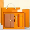 Brown cup three-piece set