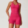 Tank top+shorts-red