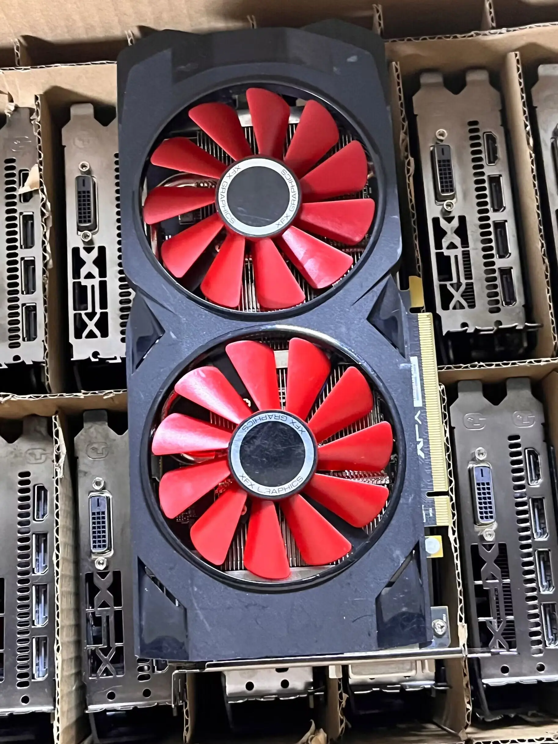 Ailfond 99new Used RX 580 8GB GDDR5 Gaming GPU AMD XFX
