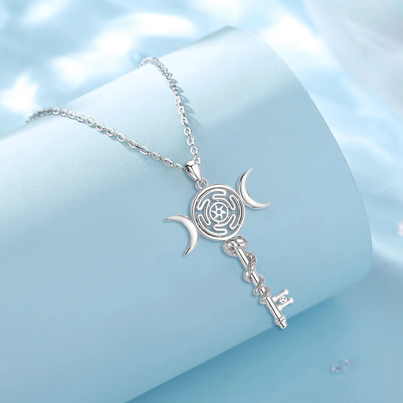 Merryshine Women's 925 Sterling Silver Mystical Snake Wiccan Pagan Merryshine Women's 925 Sterling Silver Mystical Snake Wiccan Pagan