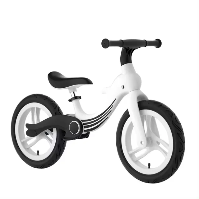 Hot Selling 12 Inch Unisex Kids' Balance Bike Basic Plastic No-Pedal Slide Car  Cheap Promotional Gift Boys Girls