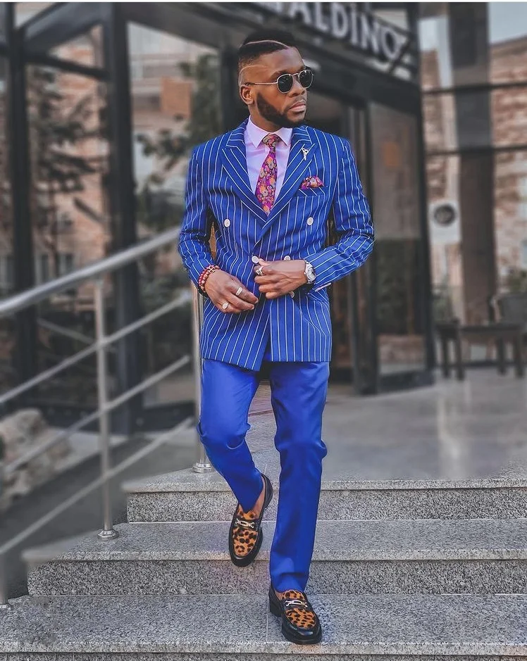 designer blue suits for men