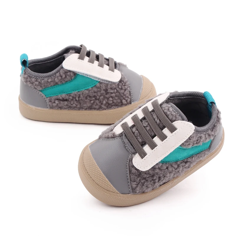 High Quality Winter Toddler Baby Kids Shoes Hook&loop Design 2022 details