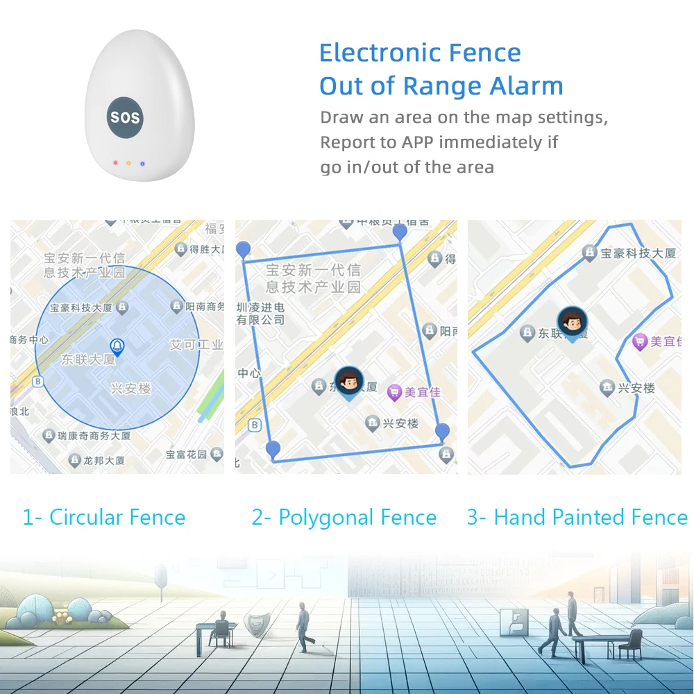 Latest Personal SOS Alarm 4G GPS Tracker for Kids Elderly Students G62 Mini GPS SOS Panic Calling Locator Geo-fence Playback