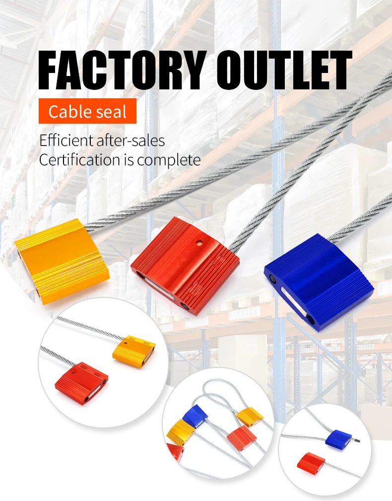 Adjustable High Security Pull Tight Container Metal Hexagonal Tamper ...