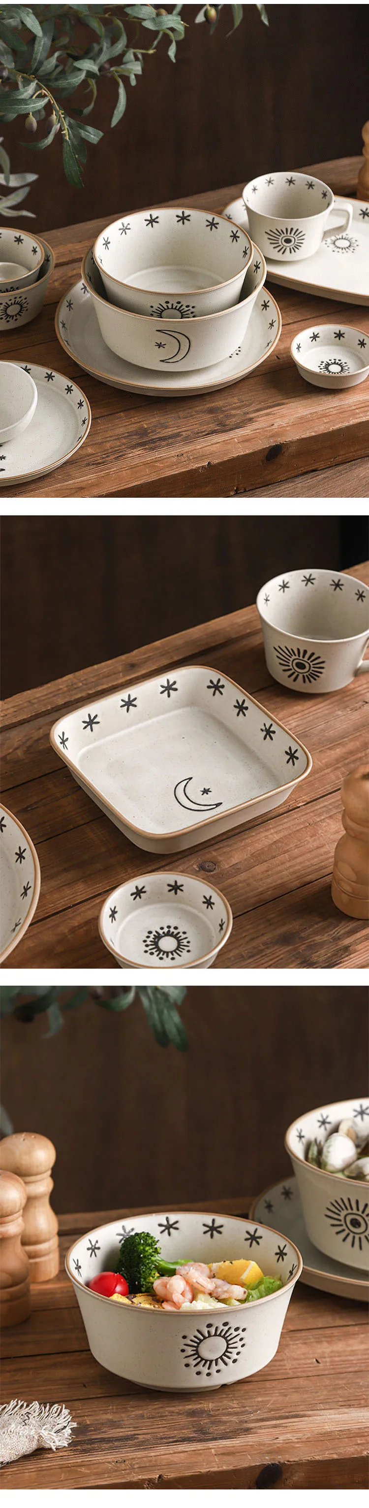 Sun Moon Flatware Set