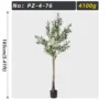 Artificial Olive Tree 165cm Tall Potted Faux Olive Plant