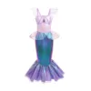 Abito lungo sirena Mb44 viola