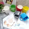Custom color contact servicer
