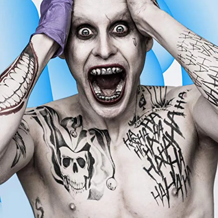 Joker Face Tattoo Design Ideas