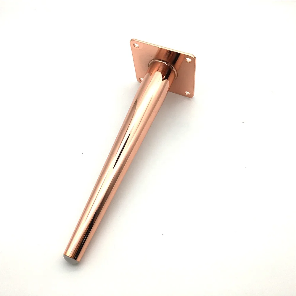 Металлический современный стол-рама из нержавеющей стали и золота твердые стальные мебельные трубчатые ножки для диванов