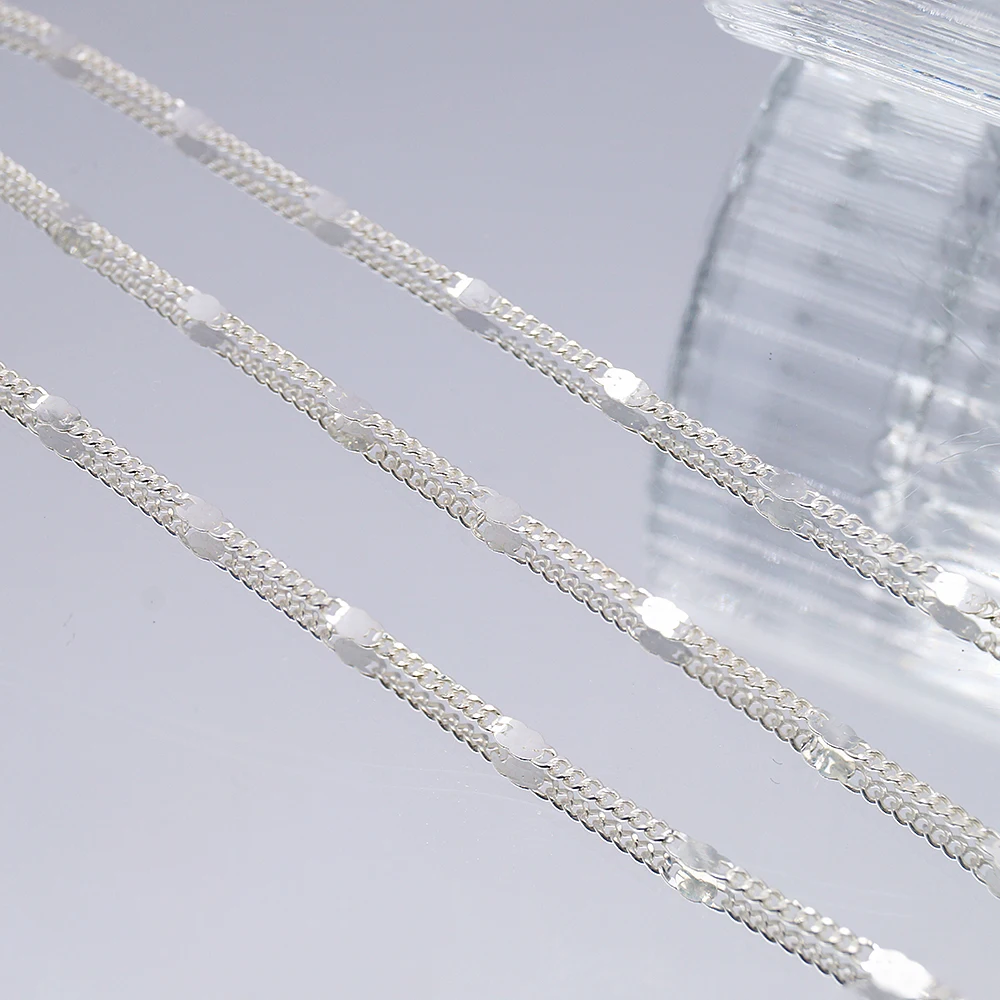 Gramo Cadenas De Plata Por Mayor Moda Cubana Labio 925 Plata Al