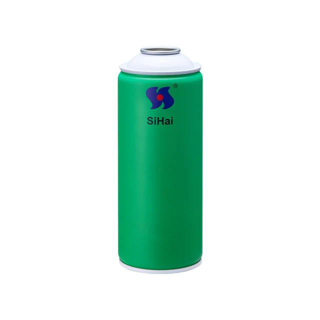 65X158mm Sizes Necked-in Type for Sale Clear Lacquer Tinplate Can Empty Metal Tin Aerosol Cans