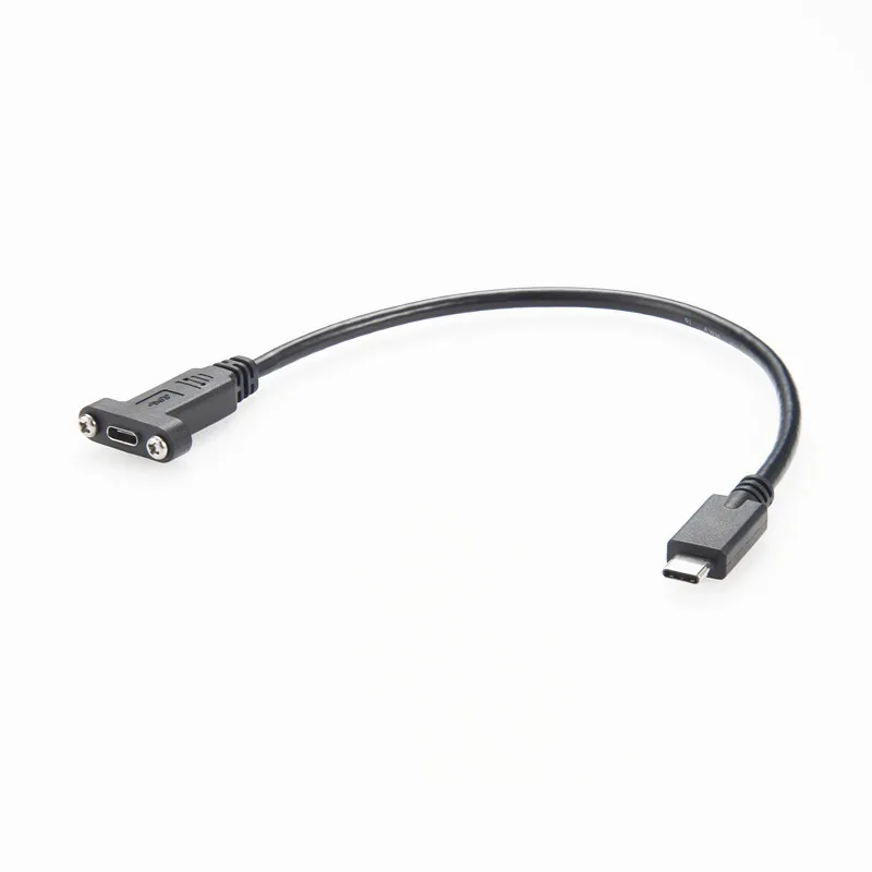 USB 3.1 C Panel Mount Extension Cable