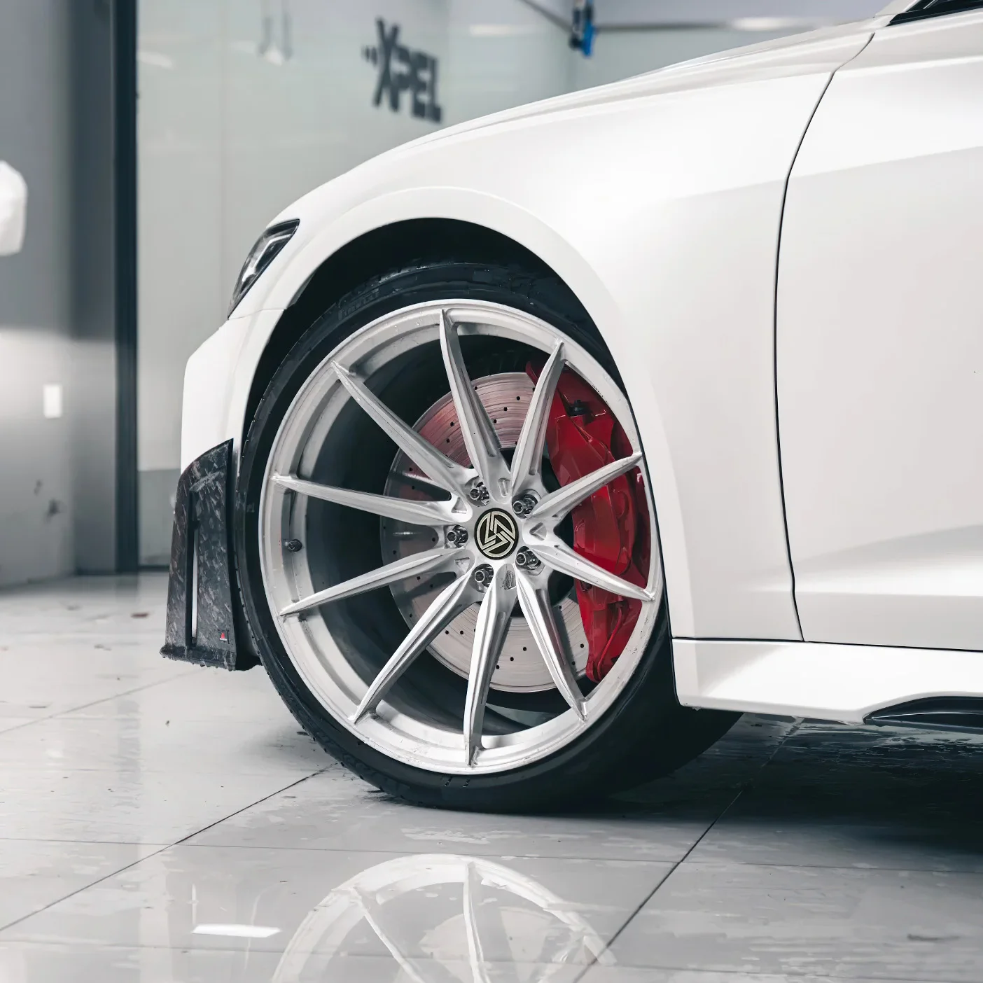 XL Silver Brushed 1-Piece Forged Monoblock Rims 5x112 5x114.3 5x120 Car Aluminum Alloy Wheels for bmw audi Mercedes Custom Wheel - Image 1