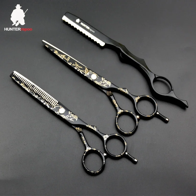 
Набор парикмахерских ножниц 6,0 дюйма, набор ножниц для стрижки волос, филировки, для парикмахерских салонов 
