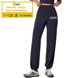 Yoga Flare Pants Custom Logo Gym Clothes Women Fitness Women Yoga Leggings Jogger Sweatpants