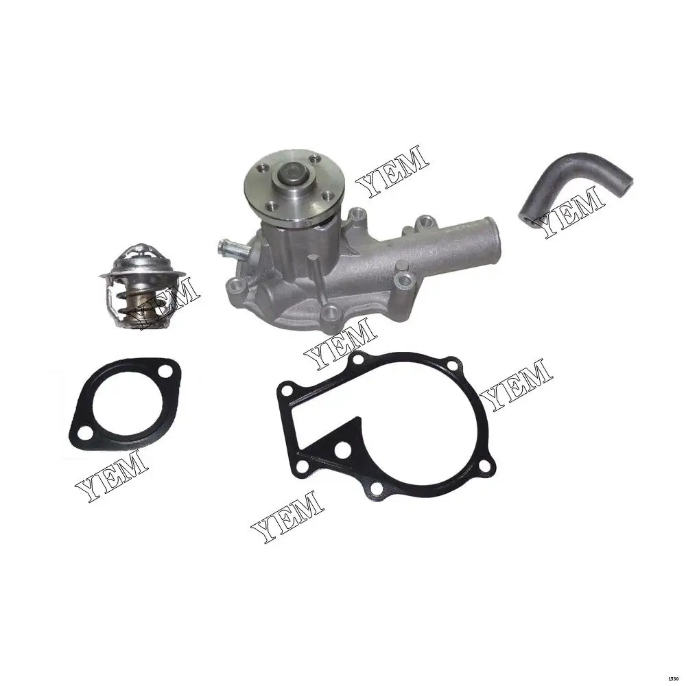 High Quality New Water Pump With Return Hose & Thermostat FITS for Kubota D1105