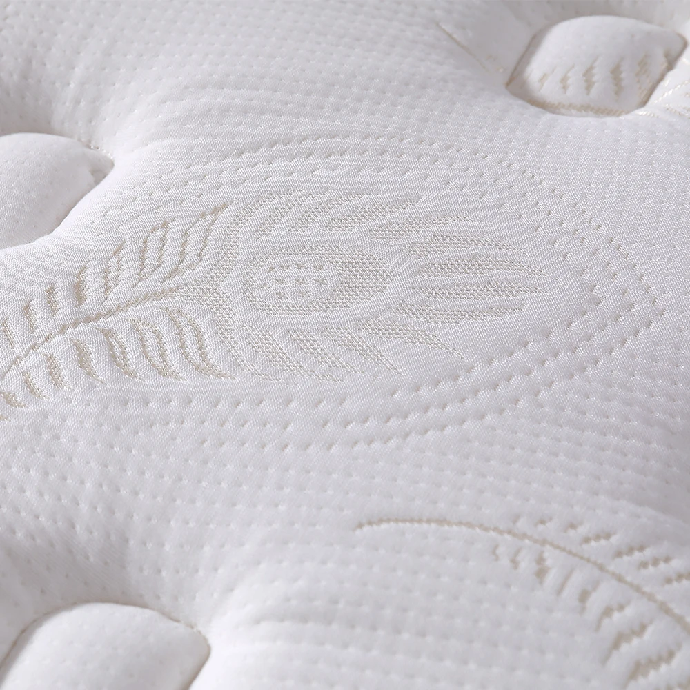 Hotel Orthopedic Fabric Bed Mattress Queen King Size Memory Foam Hotel