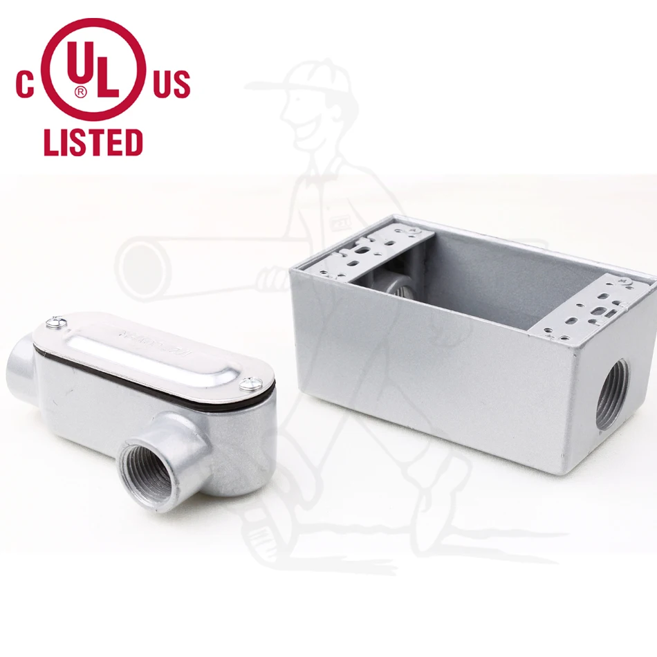 IMC/Rigid Conduit Body T Type Waterproof Boxes