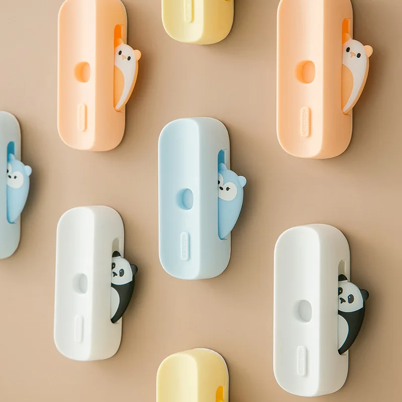 Cartoon electric toothbrush holder Wall mount Magnetic storage rack Electric toothbrush holder Creative toothbrush holder