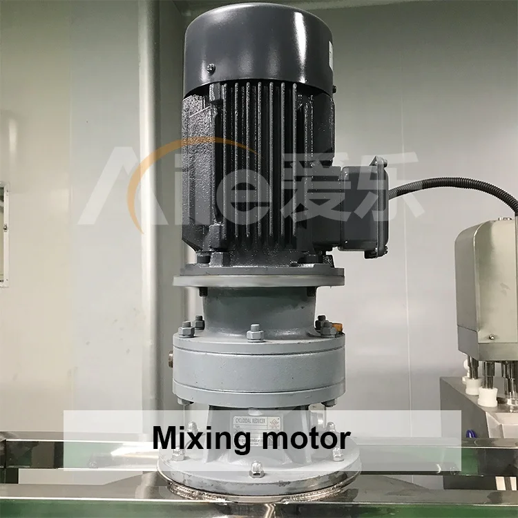 Aile 50L 100L Hand Wash Homogenizing Shampoo Liquid Detergent Mixer Dish Washing Liquid Soap Making Machine