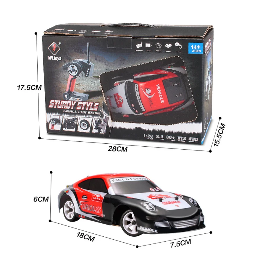 HOSHI Wltoys K969 RC Car - High Speed Racing Drift Toy