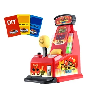 ITTL 2 More Players Interactive Interesting Boxing Game Machine Toy Indoor Playing Table Card Games