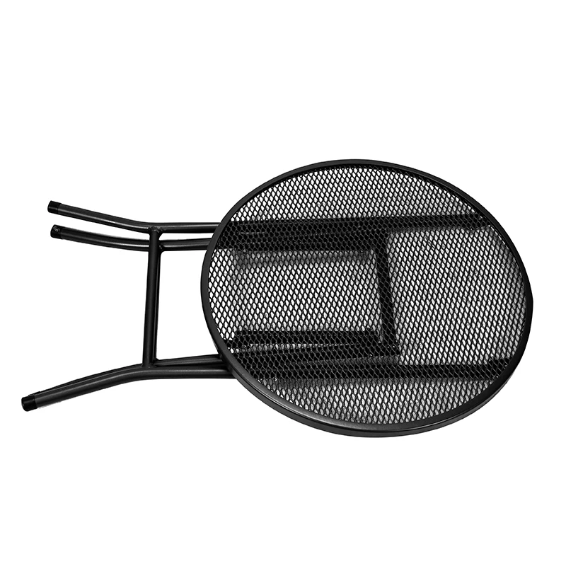Unique Design Outdoor Furniture Steel Mesh Patio Barbecue Table
