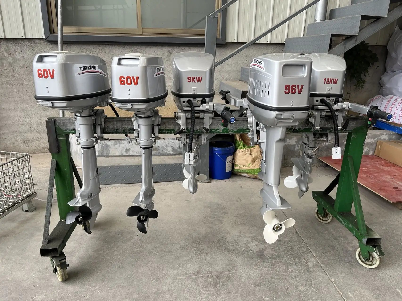 Economical Environmentally Friendly and Pollution-free Electric Outboard Motor 9KW/12HP