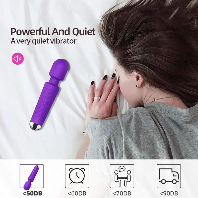 sexspielzeug für den po Silikon-ABS Mini-Massagestab mit 20 Vibrationen & 8 Geschwindigkeiten  Großer Po-Masturbator für Vagina und Anus Erwachsenen-Sexspielzeug für  Männer