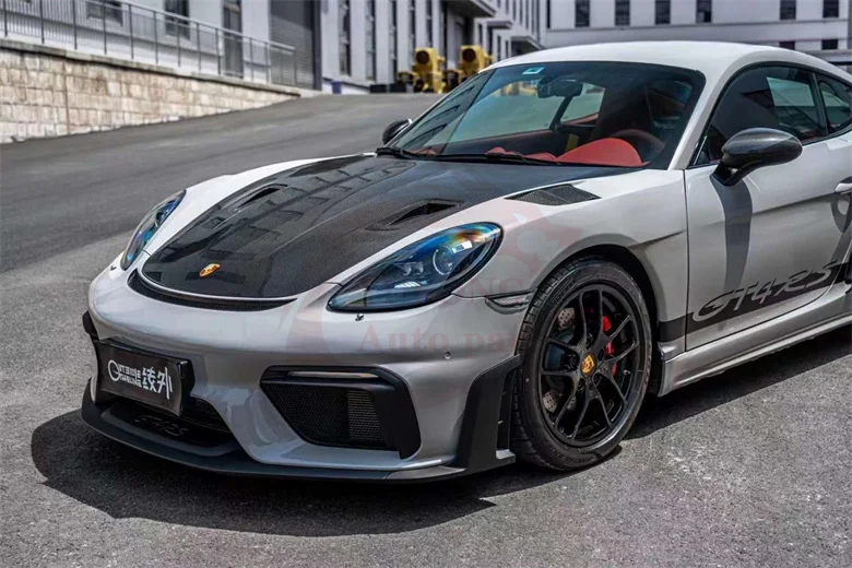 GT4RS Style Semi-Carbon Fiber Fender for Porsche 718