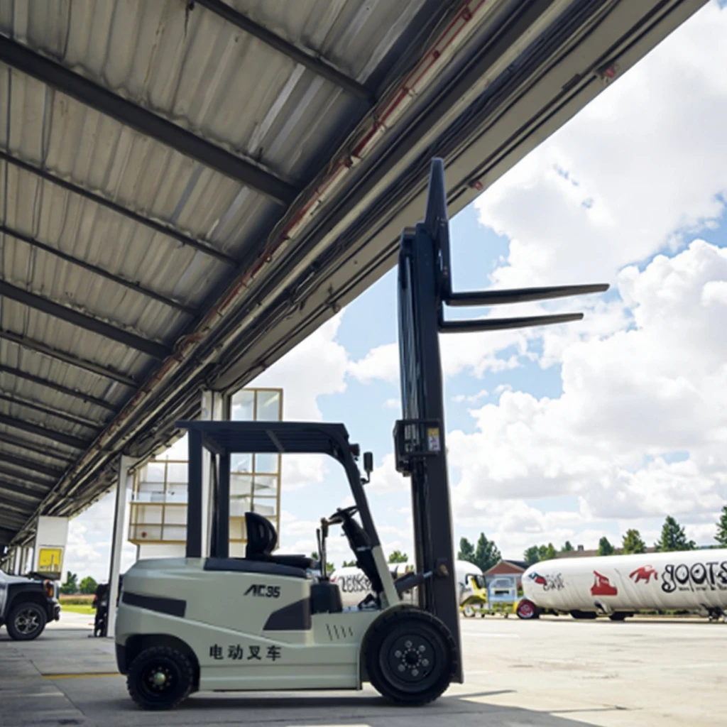 product professional manufacturers new 2ton small electric forklift pallet jack with solid 125mm tire all wheel fork-9